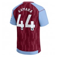 Aston Villa Boubacar Kamara #44 Replica Home Shirt 2023-24 Short Sleeve